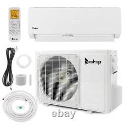 Climatiseur ZOKOP 9000 BTU Mini Split 19 SEER AC Chauffage Refroidissement Systèmes Domestiques