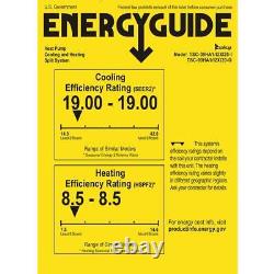 Climatiseur ZOKOP 9000 BTU Mini Split 19 SEER AC Chauffage Refroidissement Systèmes Domestiques