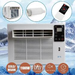 Climatiseur de fenêtre 1100W R290 réfrigérant Mode ventilateur et déshumidificateur + télécommande