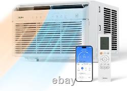 Climatiseur de fenêtre Smart Inverter de 12000 BTU avec chauffage et déshumidificateur