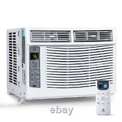 Climatiseur de fenêtre intelligent 6000BTU avec déshumidificateur, AC, WiFi, application mobile, télécommande, certifié Energy Star