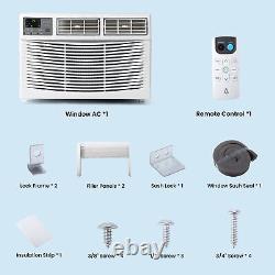 Climatiseur de fenêtre intelligent 8000 BTU avec déshumidificateur, ventilateur, unité de climatisation, contrôle à distance/application