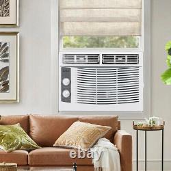 Climatiseur de fenêtre pour pièce, 5 000 BTU avec refroidisseur, déshumidificateur et ventilateur