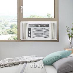 Climatiseur de fenêtre pour pièce, 5 000 BTU avec refroidisseur, déshumidificateur et ventilateur