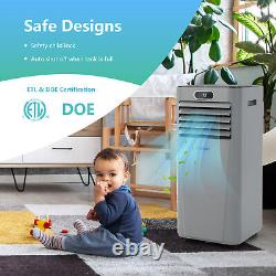 Climatiseur portable 10000 BTU 3-en-1 avec télécommande