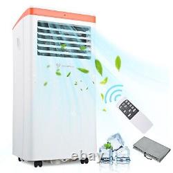 Climatiseur portable 10000 BTU, unité AC portable 4-en-1 refroidisseur déshumidificateur