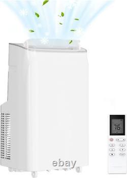 Climatiseur portable 12000BTU avec déshumidificateur et ventilateur - Kits de fenêtre inclus