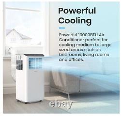 Climatiseur portable 4 en 1 Pro Breeze pour pièce 10000 BTU 450 pi² Air Con