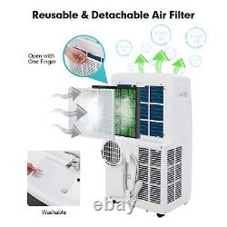 Climatiseur portable 4-en-1 avec refroidissement/humidificateur/chauffage/ventilateur Nouveau