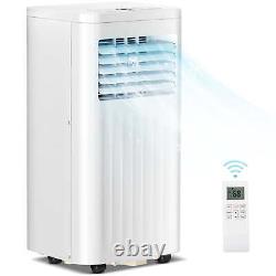 Climatiseur portable 5 000 BTU, déshumidificateur, ventilateur, 3 en 1 AC avec minuterie de 24 heures