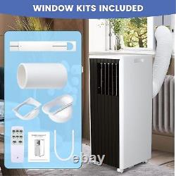 Climatiseur portable 8000 BTU 3-en-1 avec Unité AC, ventilateur et déshumidificateur avec kit