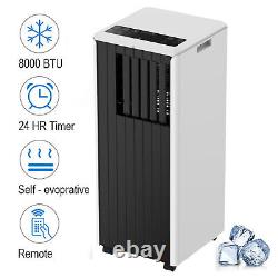 Climatiseur portable 8000 BTU refroidisseur déshumidificateur ventilateur unité AC avec télécommande