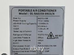 Climatiseur portable Cowsar A4215-13K 13 000 BTU 115V-60Hz blanc neuf ouvert
