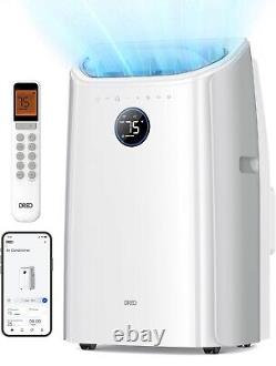 Climatiseur portable Dreo 12 000 BTU pour chambre, refroidissement sans drainage.