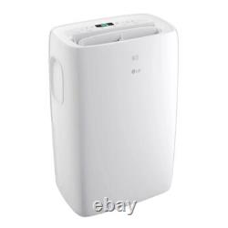 Climatiseur portable blanc LG 7000 BTU 115V avec déflection de l'air à 2 voies