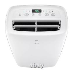 Climatiseur portable blanc LG 7000 BTU 115V avec déflection de l'air à 2 voies