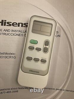 Climatiseur portable ultra-mince Hisense avec télécommande (Ramassage uniquement)