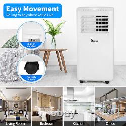 Climatiseurs portables 4-en-1 Smart WiFi Heat/Cool de 10000 BTU + Télécommande