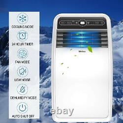 Climatiseurs portables Shinco 8000 BTU pour des espaces jusqu'à 200 pieds carrés.