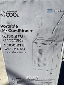 Commercial Cool CCP6JB, Déshumidificateur Climatiseur Portable 9000 BTU NEUF