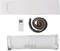 Keystone 12 000 Btu 115-v Climatiseur Portable Avec Télécommande, Blanc