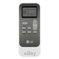 Lg 10200 Btu Ashrae 115 Volts Climatiseur Portable Avec Télécommande, Blanc