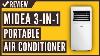 Midea Map08r1cwt 3 En 1 Air Climatiseur Portable Déshumidificateur Examen Ventilateur
