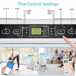 Mobile Home 12000 BTU (8250 BTU CEC) Climatiseur Portable Déshumidificateur à Roulettes