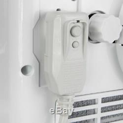 Portable 8000 Btu Ac Climatiseur Ventilateur Déshumidificateur A / C Avec Télécommande Blanche