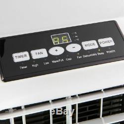 Portable Climatiseur Refroidissement A / C Refroidir Ventilateur À Distance Pour Des Pièces Jusqu'à 300 Sq. Ft
