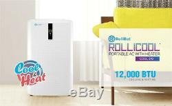 Rollicool Portable 12 000 Btu Climatiseur Mobile App Avec Chauffage Ventilo Ac