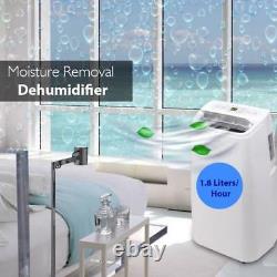 Serene-life 12 000 Btu Climatiseur Portable Déshumidificateur A/c Ventilateur + Distant