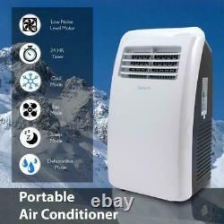 Serene-life 8 000 Btu Climatiseur Portable Déshumidificateur A/c Ventilateur + Distant