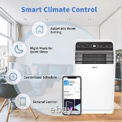 Shinco 12 000 Btu Smart Wi-fi Climatiseurs Portables Pour Chambres À 400 Sq. C'est-à-dire Qu'il N'y A Pas De
