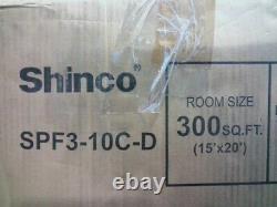 Shinco Spf3-10c-d 3-en-1 Climatiseur Portable 300 Sq. Ft. 115v/60hz Boîte Ouverte