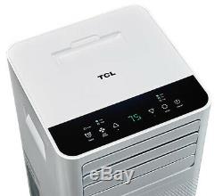Tcl 6000 Btu 2 Vitesses Climatiseur Portable Avec Télécommande Blanc