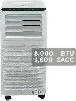 Tcl 8000 Btu 2 Vitesses Climatiseur Portable Avec Déshumidificateur