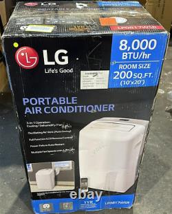 Ventilateur Portable De Déshumidificateur Lg 8 000 Btu Blanc 200 Sq Ft Lp0817wsr
