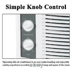 Zokop 5 000 Btu Window Air Conditioner Dehumidifier Ventilateur Refroidissement Jusqu’à 150 Pieds Carrés